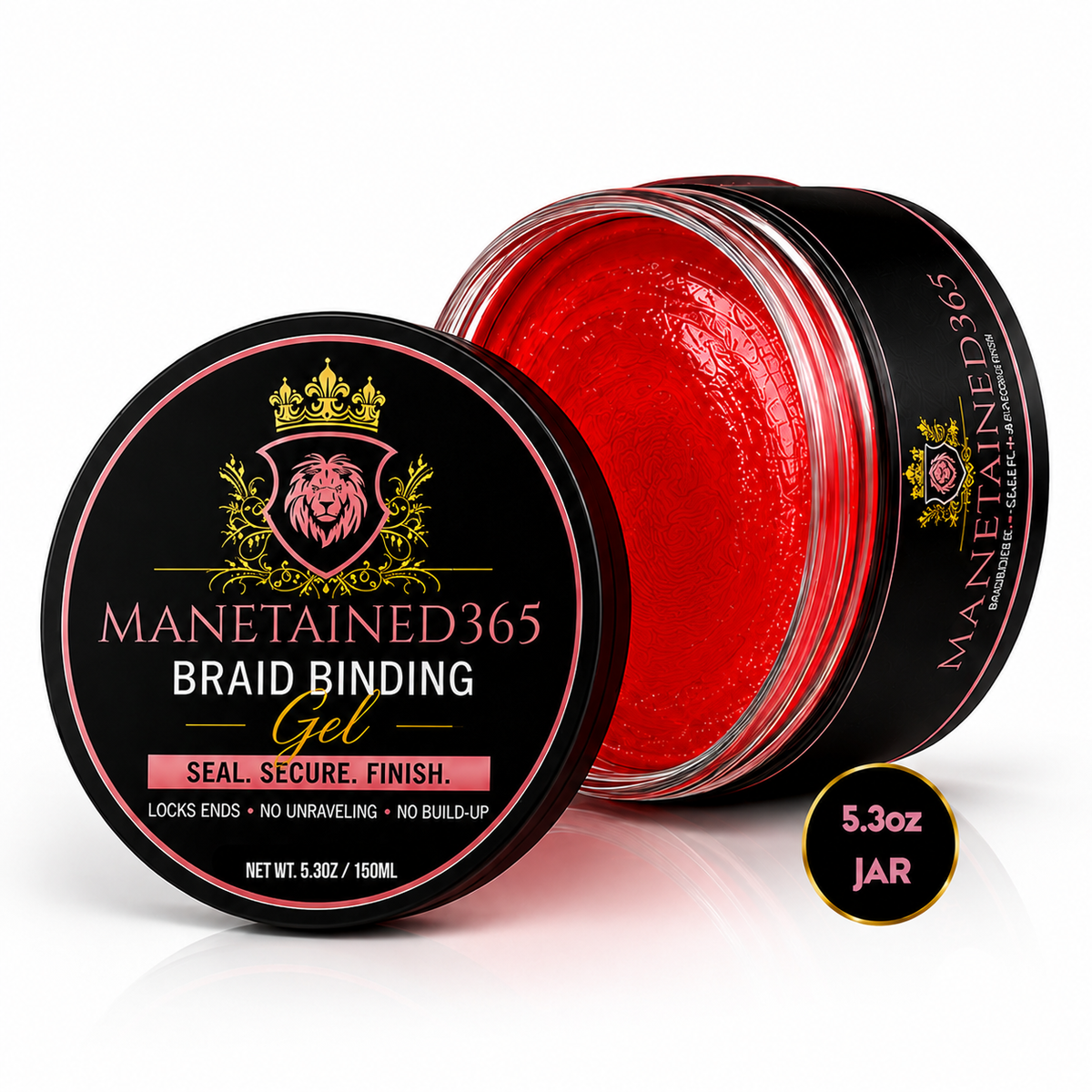 Braid Binding Gel – Locks & Seals Braid Ends (150 ml / 5.3 oz)