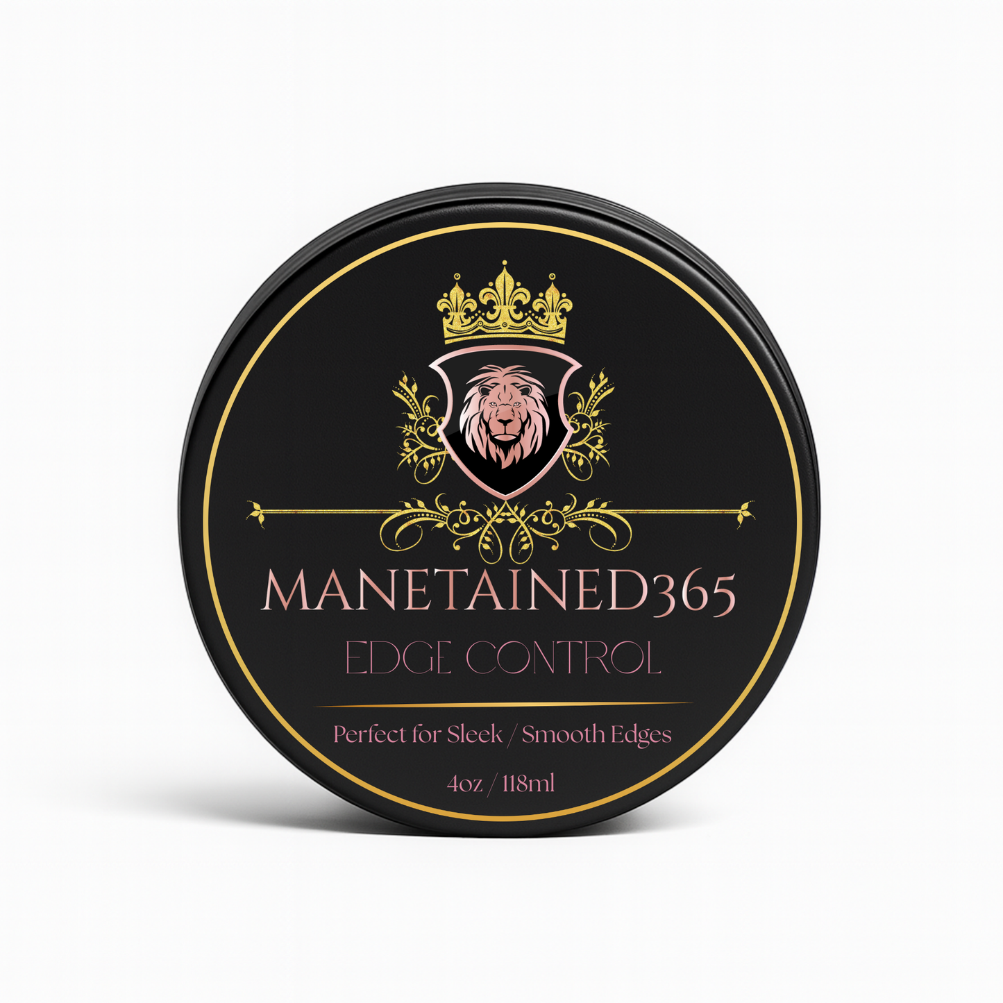 Manetained365 Edge Control — Single Jar (Professional Hold)